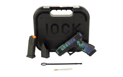 GLOCK 43X 9MM 15RD FS PEACOCK