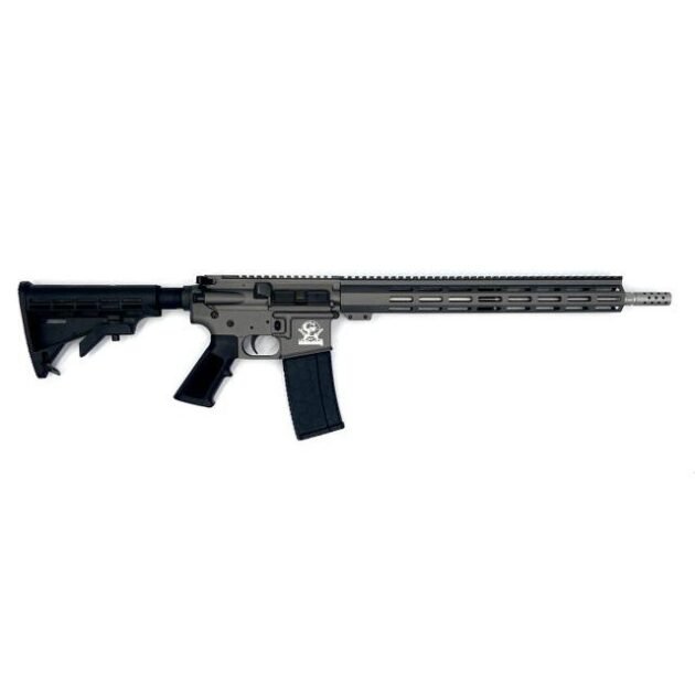 GLFA CA Compliant Rifle .223 Wylde 10rd Mag(1) 16'' Stainless Threaded Barrel Tungsten Cerakote
