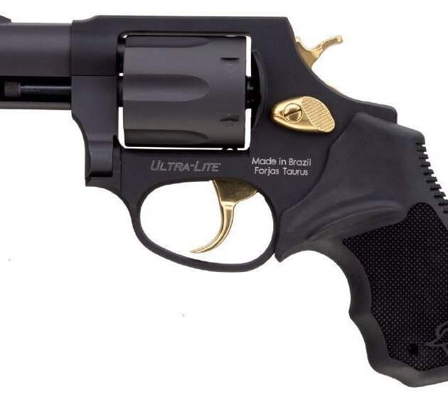 Taurus 856 Ultra Lite .38 Spl 6rds 2" Barrel Matte Black w/Gold Accents