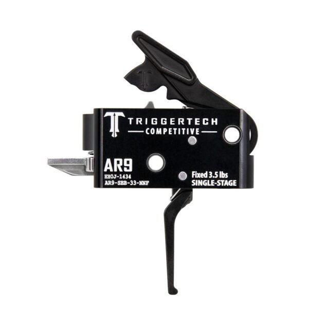 TriggerTech AR-9 Competitive Single Stage Rifle Trigger 3.5 lbs Flat