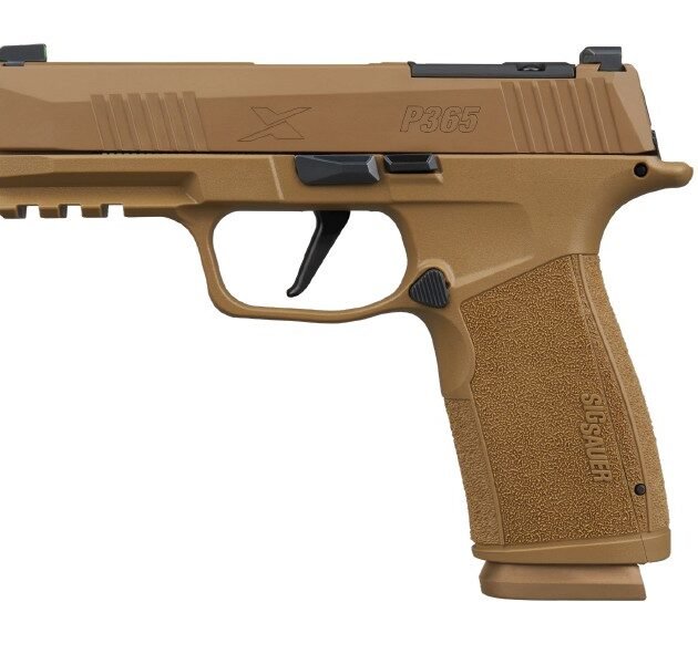 SIG P365 XMACRO 3.7"9MM COYOTE 17RD