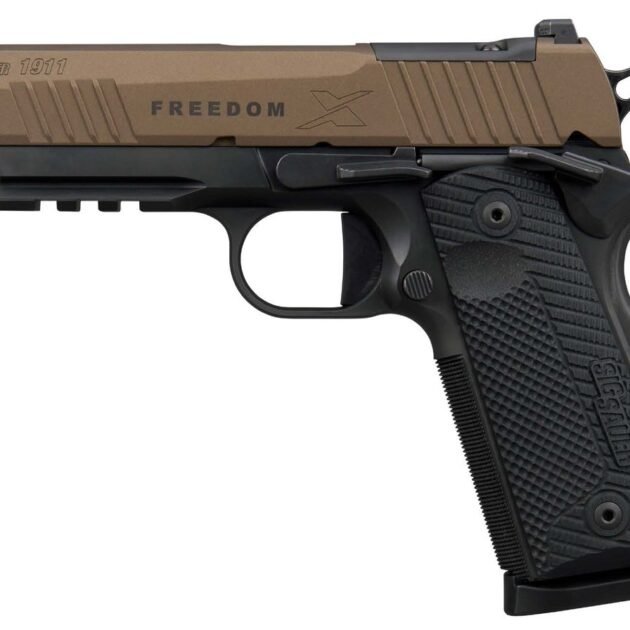 SIG 1911 Pistol 45ACP 8Rd Mag (2) 4.2" Barrel X-SER 2-T BRONZE SAO X-RAY 3 G10 GRIP OR FRDM
