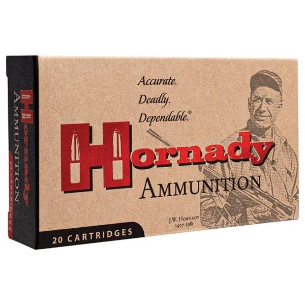 Hornady Custom Rifle Ammunition .358 Win 200 gr SP 2475 fps 20/ct