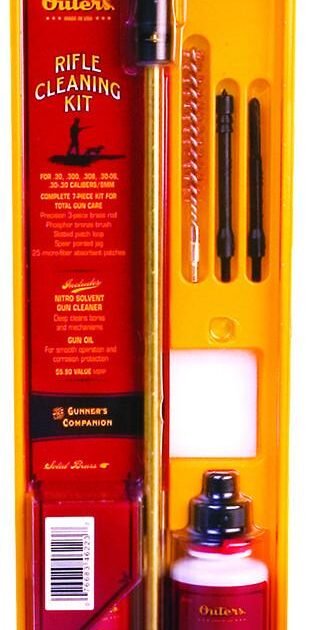 Outers Pistol .22 Cal Cleaning Kit