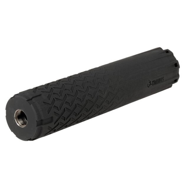 Taurus TTX9C 9mm Luger Direct Thread PCC Suppressor 1.5" Dia 7" Length Titanium Black