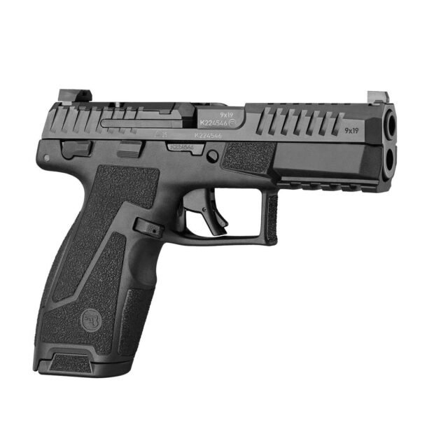 CZ Duty 4.0F MS Medium Grip Handgun 9mm Luger 17(1)&19(1)rd Magazines 4" Barrel Night Sights Optic Ready Manual Safety