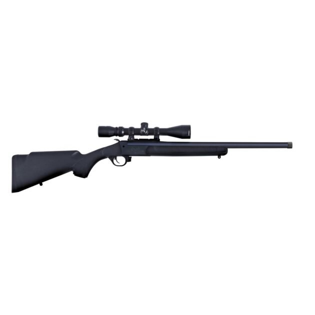 Traditions Outfitter G3 Rifle 45-70 Govt Single Shot 22" Barrel Synthetic Black Stock Elite XT Trigger 9x40 Duplex Scope